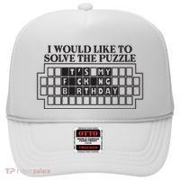 I Would Like To Solve The Puzzle Fuck The Patriarchy Hat thumb 0
