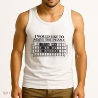I Would Like To Solve The Puzzle Fuck The Patriarchy Tank Top thumb 3