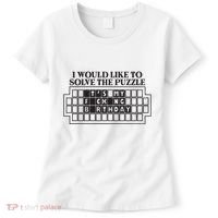 I Would Like To Solve The Puzzle Fuck The Patriarchy Women's T-Shirt thumb 0