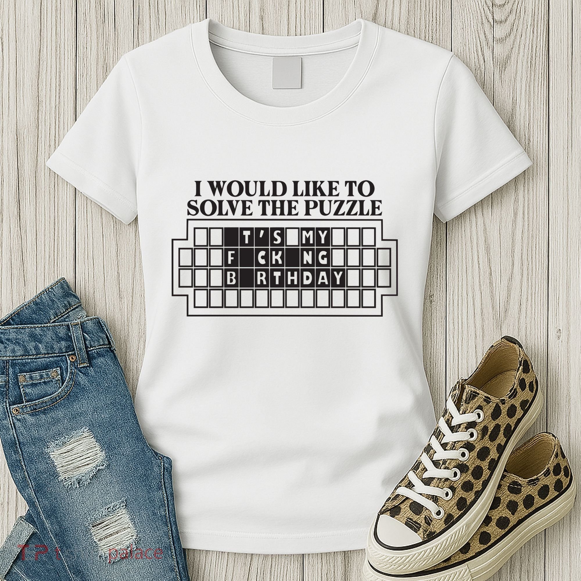 I Would Like To Solve The Puzzle Fuck The Patriarchy Women's T-Shirt