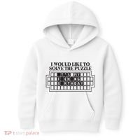 I Would Like To Solve The Puzzle Fuck The Patriarchy Kids Hoodie thumb 0