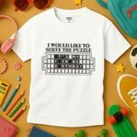 I Would Like To Solve The Puzzle Fuck The Patriarchy Kids T-Shirt thumb 3