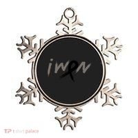 I Won Melanoma Skin Cancer Awareness Ribbon Support Gift Ornament thumb 0