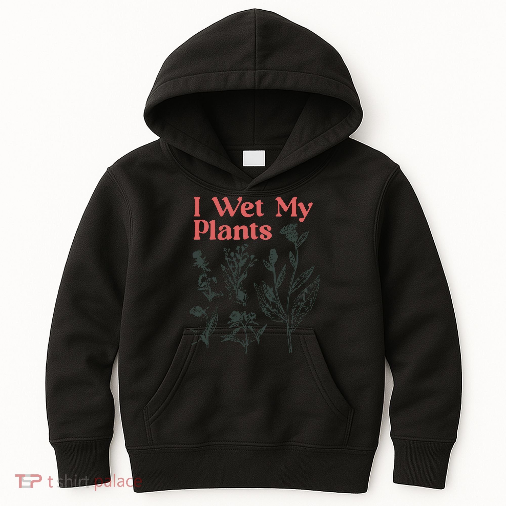 I Wet My Plants Kids Hoodie