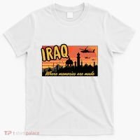 Iraq Where Memories Are Made Oif  Military Tourist Retro T-Shirt thumb 0
