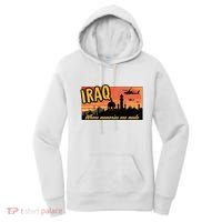 Iraq Where Memories Are Made Oif  Military Tourist Retro Women's Hoodie thumb 0