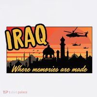 Iraq Where Memories Are Made Oif  Military Tourist Retro Women's Hoodie thumb 2