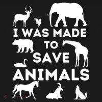 I Was Made To Save Animals Animal Rescue Protection Women's Tank Top thumb 5
