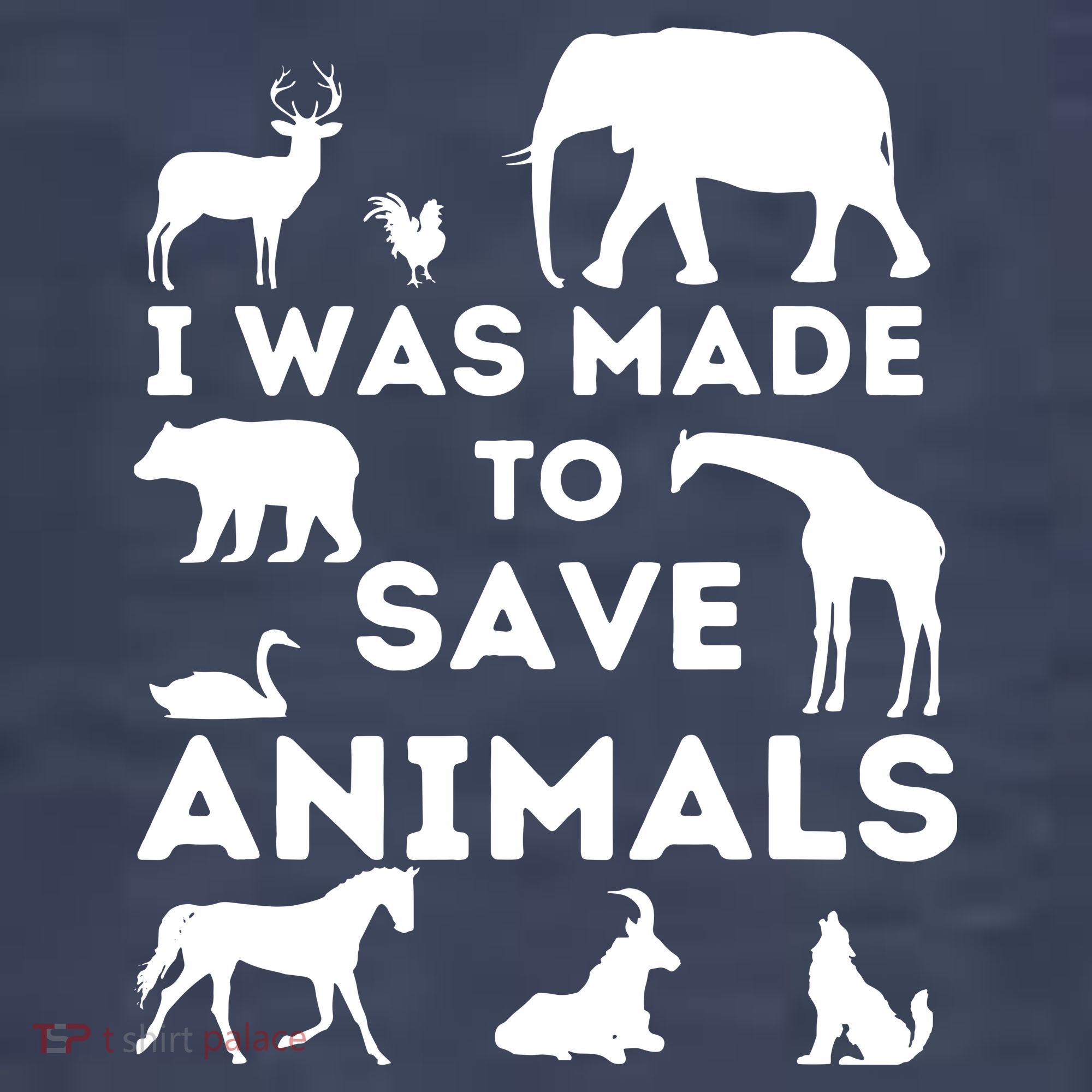 I Was Made To Save Animals Animal Rescue Protection Sweatshirt