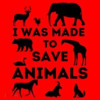I Was Made To Save Animals Animal Rescue Protection Santa Hat thumb 1