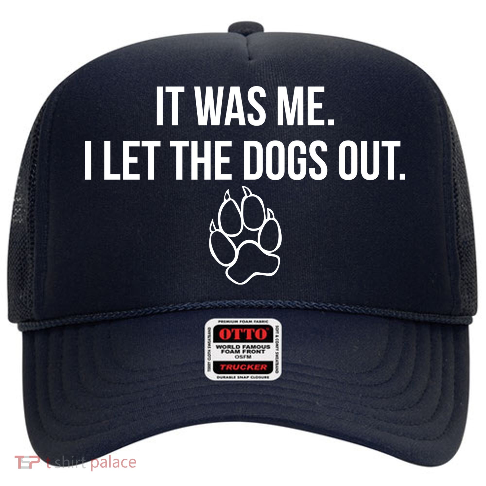 It Was Me I Let The Dogs Out Funny Hat