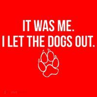 It Was Me I Let The Dogs Out Funny Santa Hat thumb 1
