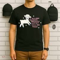 I Will Not Tolerate Your Bull Shit But I Wish You Peace T-Shirt thumb 6
