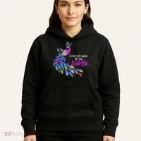 I Was Not Made To Be Subtle Peacock Hoodie thumb 5