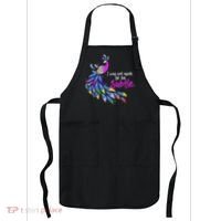 I Was Not Made To Be Subtle Peacock Apron thumb 0