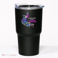 I Was Not Made To Be Subtle Peacock Tumbler thumb 0