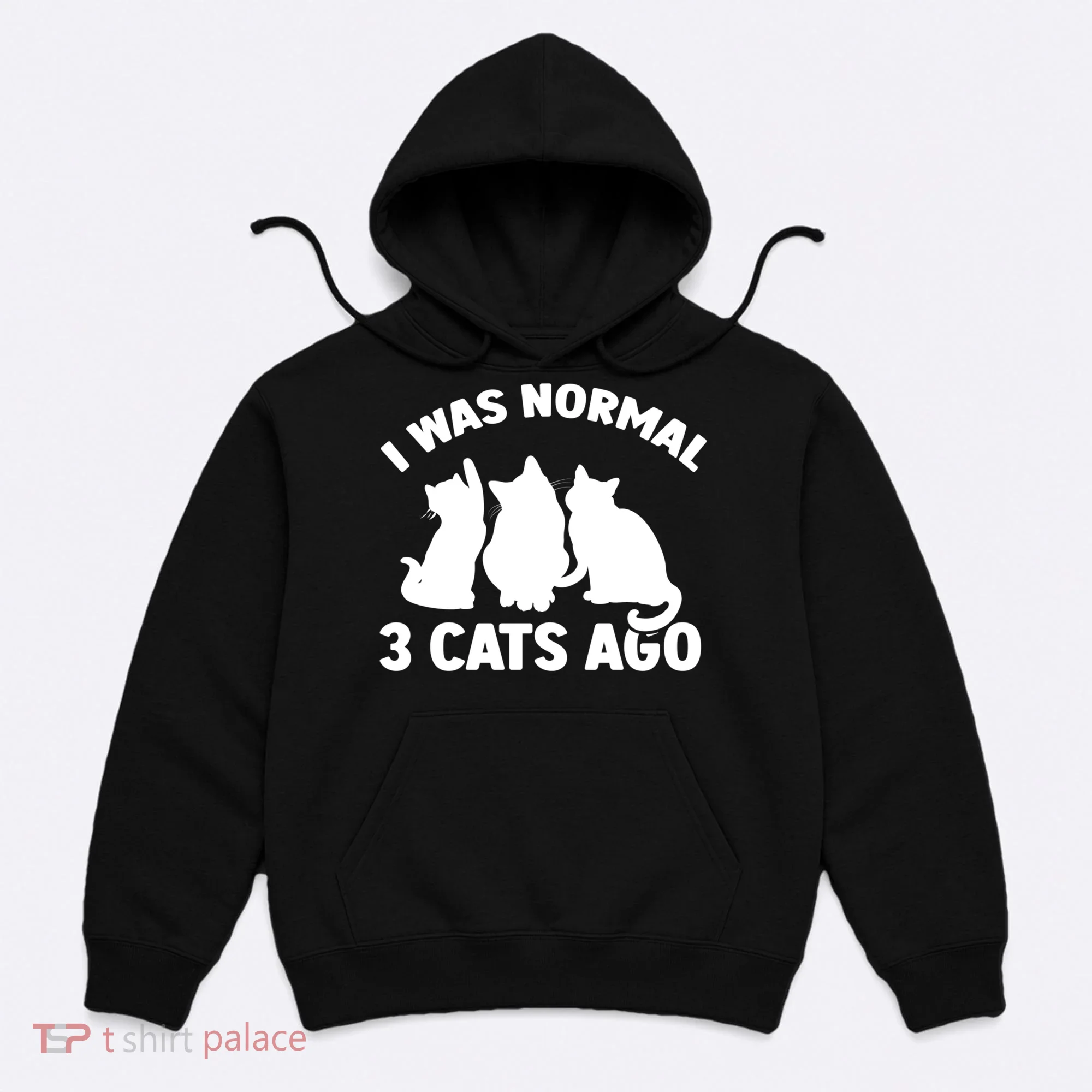 I Was Normal 3 Cats Ago Cat Kitten Kitty Hoodie