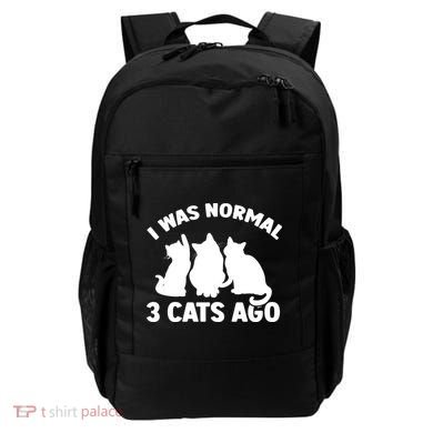 I Was Normal 3 Cats Ago Cat Kitten Kitty Backpack