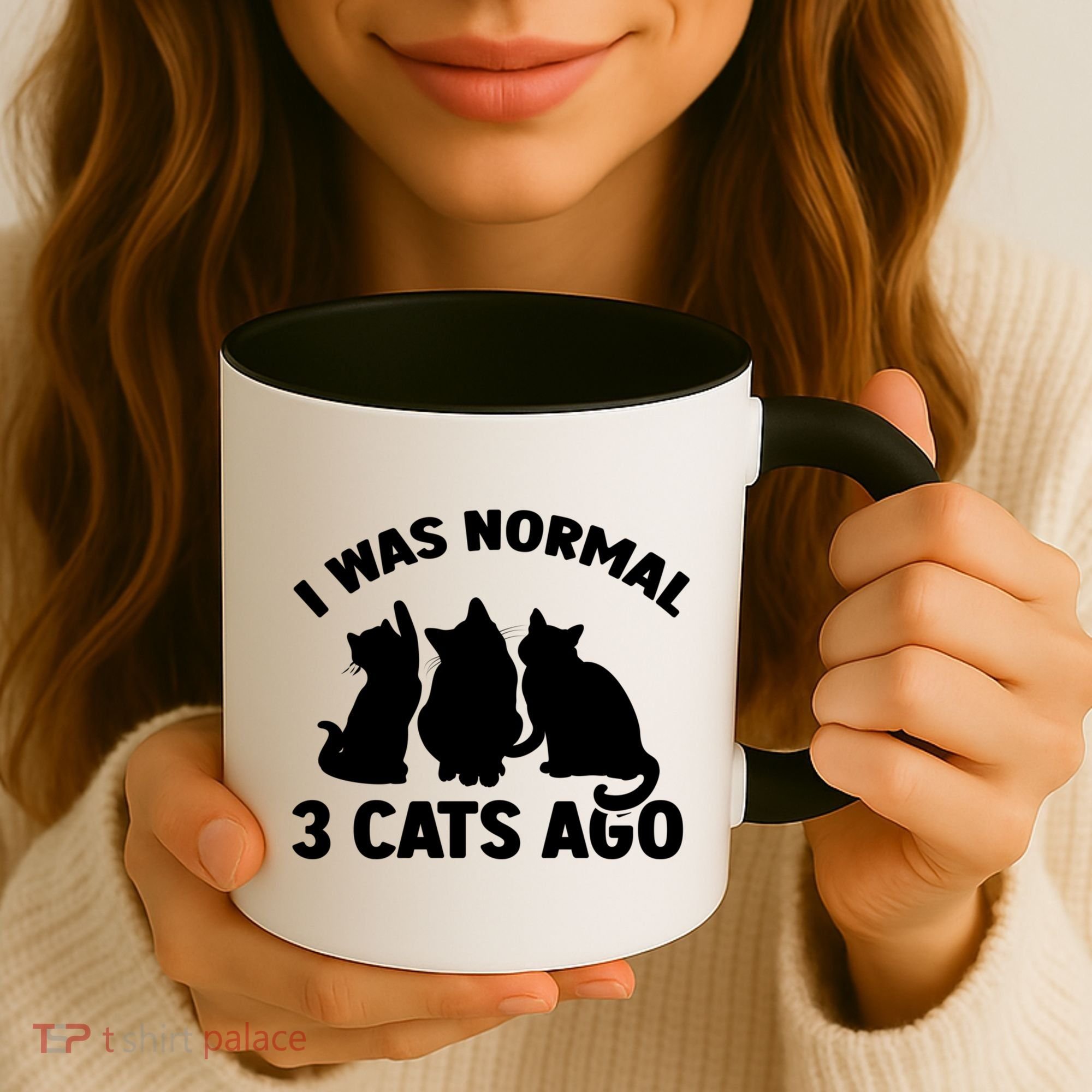 I Was Normal 3 Cats Ago Cat Kitten Kitty Coffee Mug