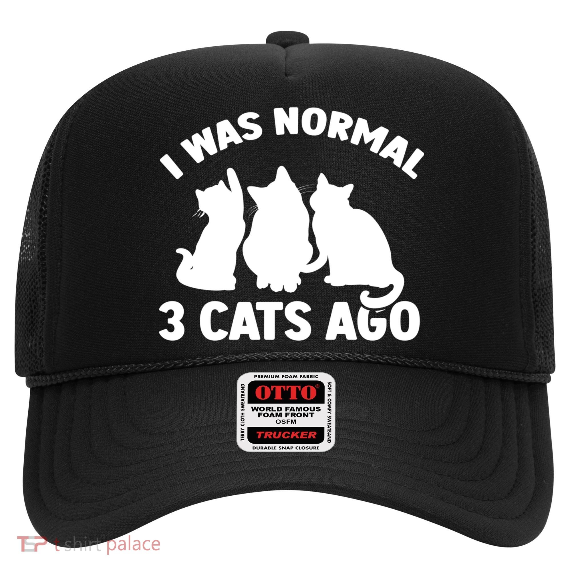 I Was Normal 3 Cats Ago Cat Kitten Kitty Hat
