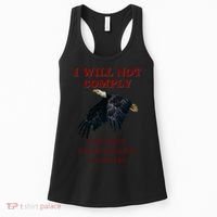 I Will Not Comply Anti Vaccine Mandate Anti Biden Women's Tank Top thumb 0