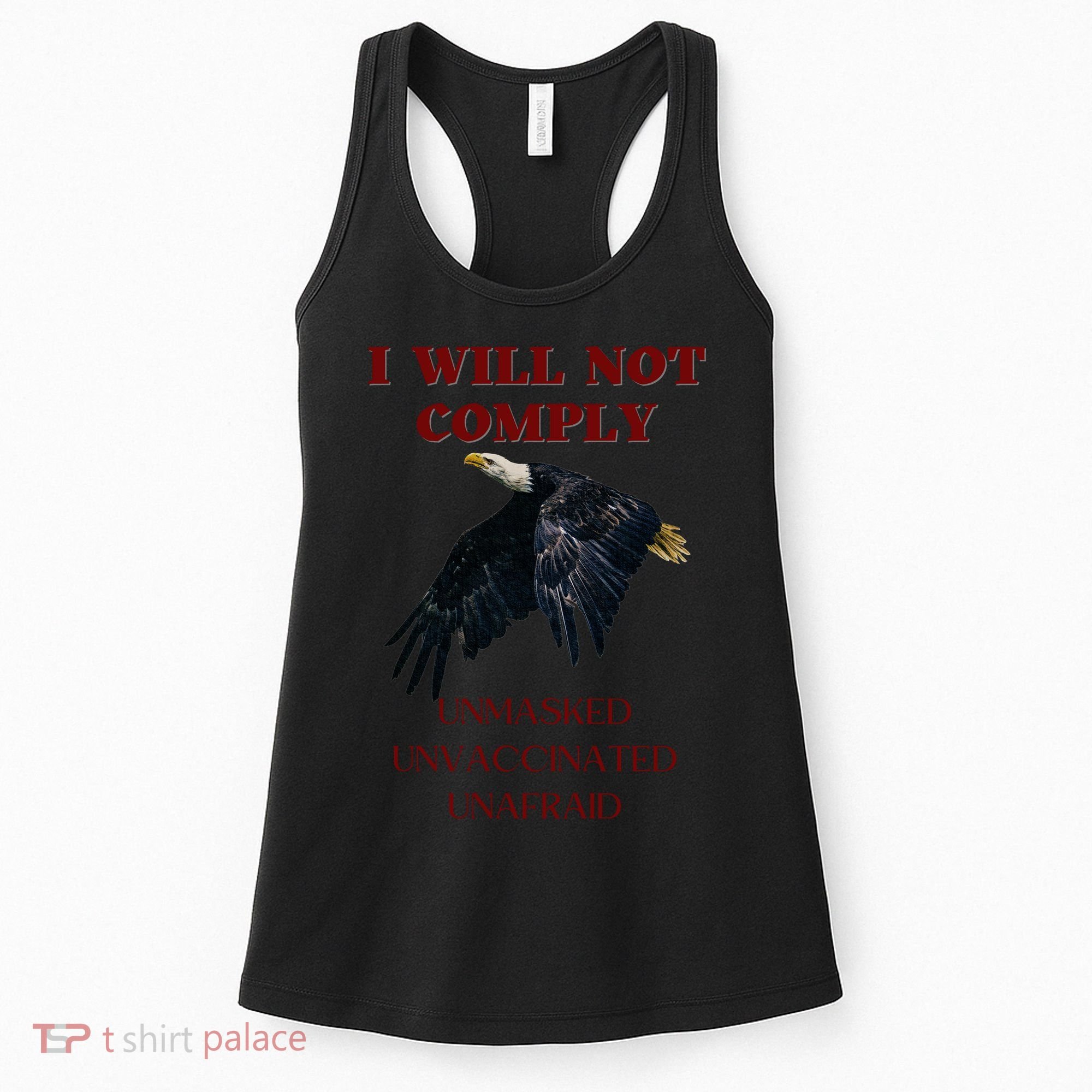 I Will Not Comply Anti Vaccine Mandate Anti Biden Women's Tank Top