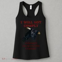 I Will Not Comply Anti Vaccine Mandate Anti Biden Women's Tank Top thumb 3