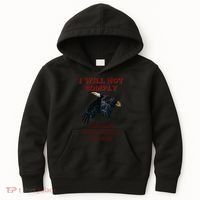 I Will Not Comply Anti Vaccine Mandate Anti Biden Kids Hoodie thumb 0