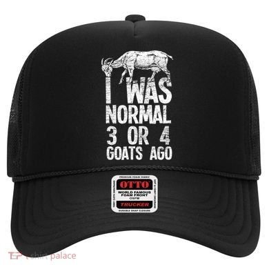 I Was Normal 3 Or 4 Goats Ago Goat Hat