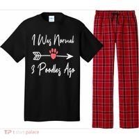 I Was Normal 3 Poodles Ago Funny Poodle Dog Puppy Lover Gift Pajama Set thumb 0