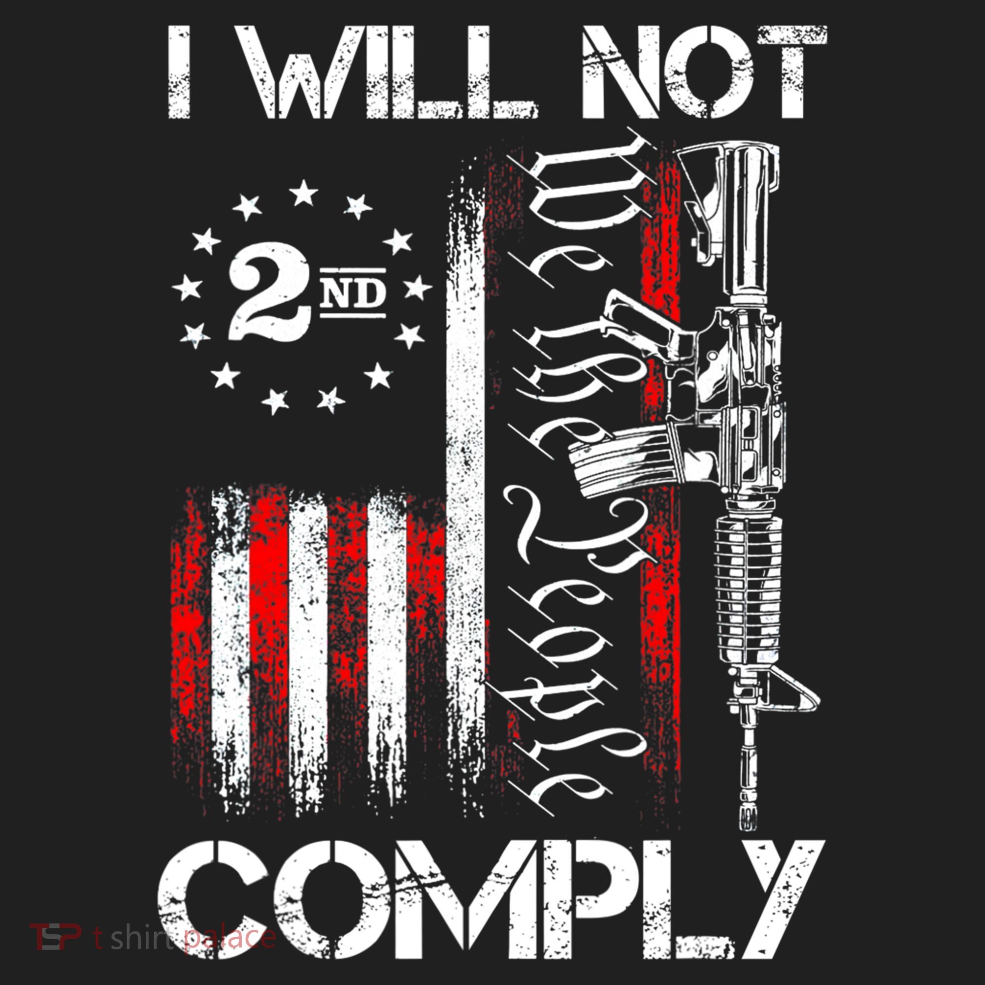 I Will Not Comply 2nd Amendment Gun Owner Women's Sweatshirt
