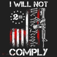 I Will Not Comply 2nd Amendment Gun Owner Hat thumb 2