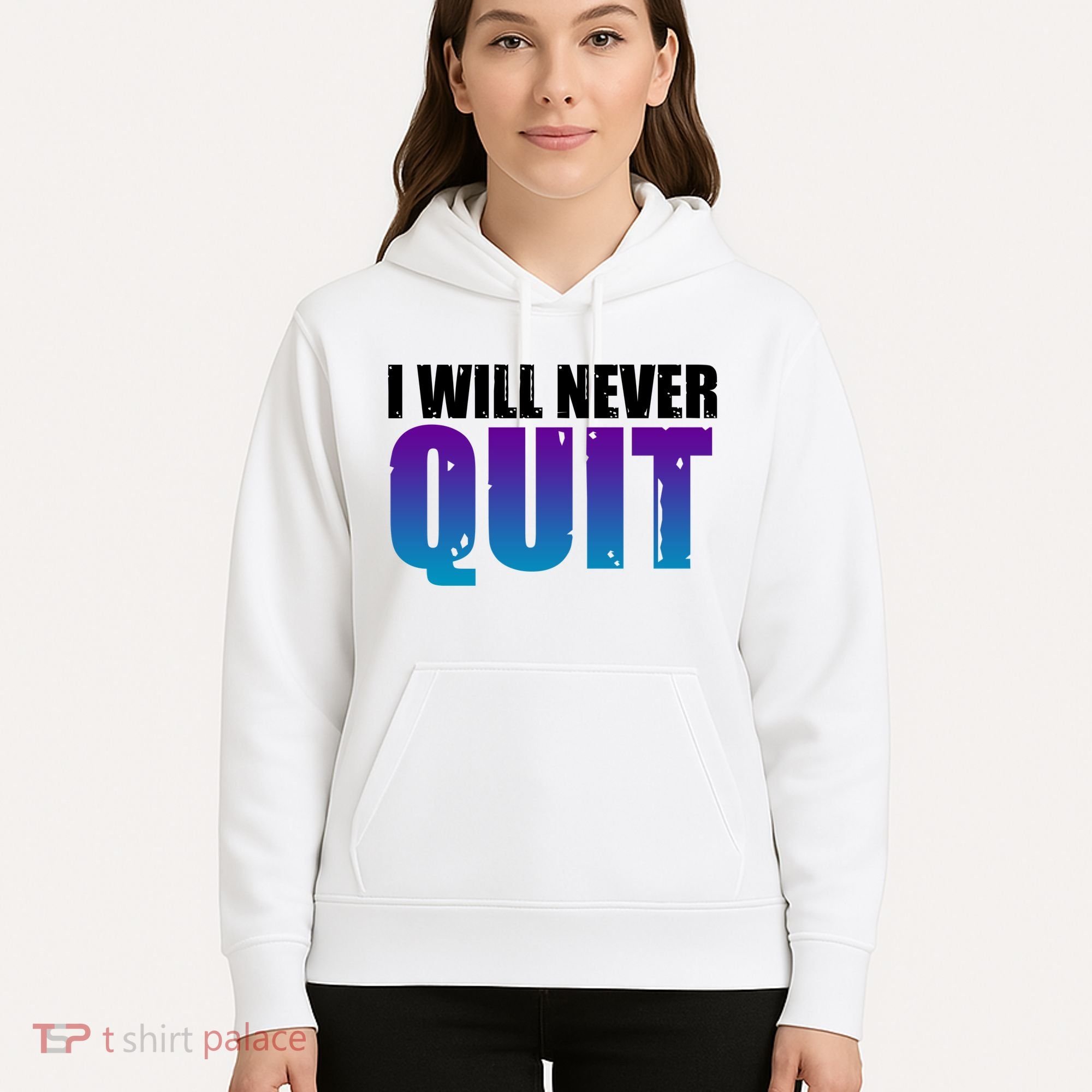 I Will Never Quit Suicide Prevention Hoodie