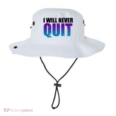 I Will Never Quit Suicide Prevention Bucket Hat