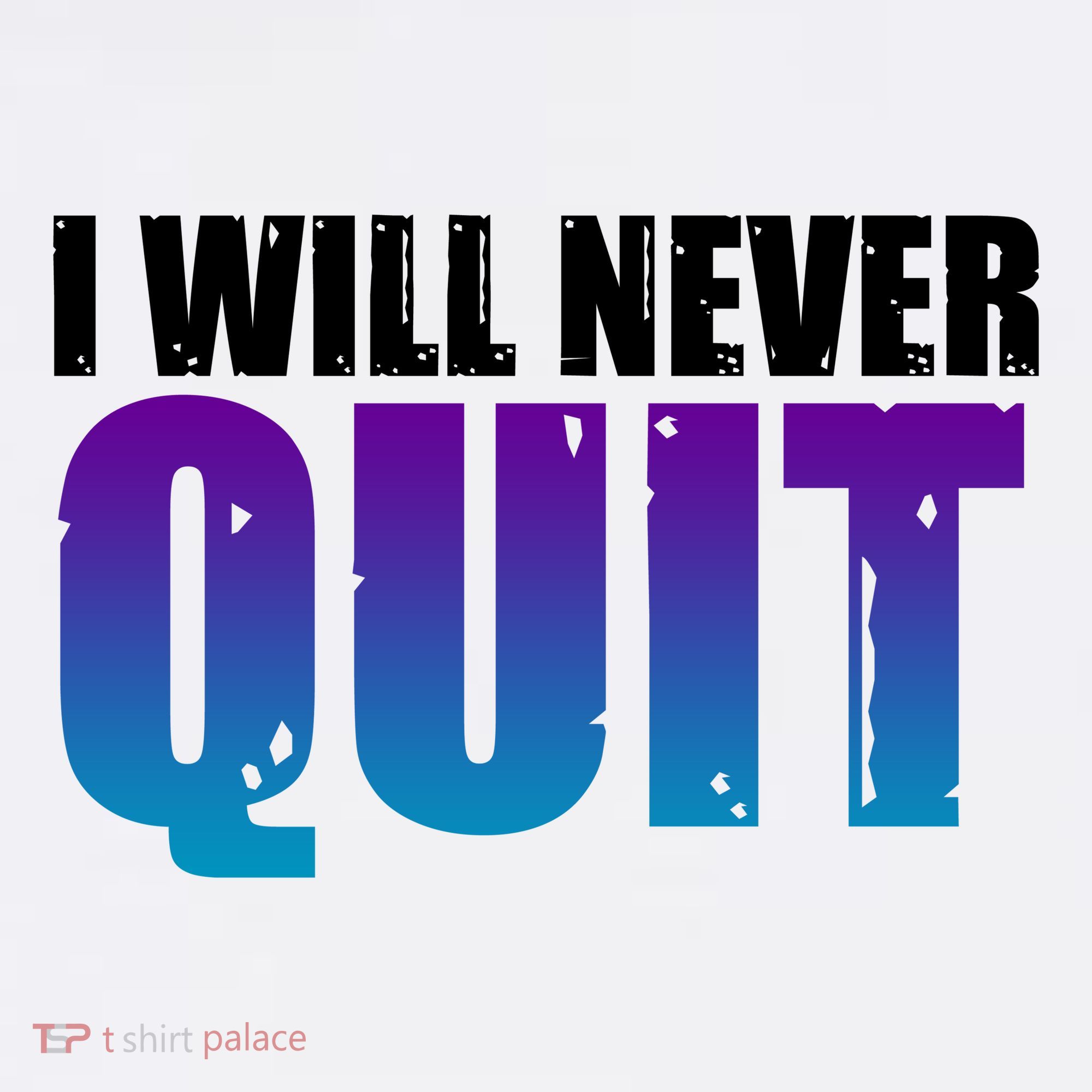 I Will Never Quit Suicide Prevention Mousepad