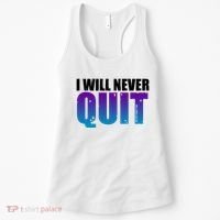 I Will Never Quit Suicide Prevention Women's Tank Top thumb 0