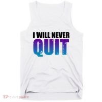 I Will Never Quit Suicide Prevention Tank Top thumb 0