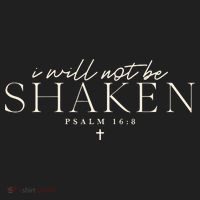 I Will Not Be Shaken Christian Minimal Women's Sweatshirt thumb 2