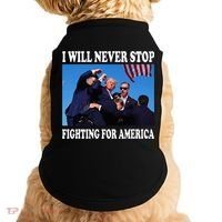 I Will Never Stop Fighting For America Doggie Tank thumb 0