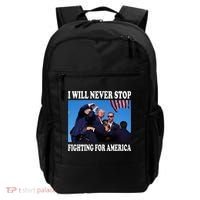 I Will Never Stop Fighting For America Backpack thumb 0