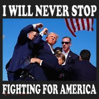 I Will Never Stop Fighting For America Tumbler thumb 3