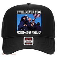 I Will Never Stop Fighting For America Hat thumb 0