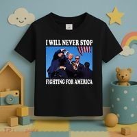 I Will Never Stop Fighting For America Toddler T-Shirt thumb 3