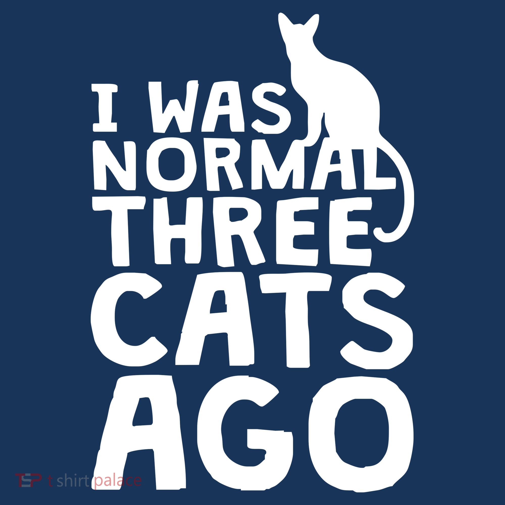 I Was Normal Three Cats Ago LOL Funny Cat Tote Bag