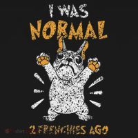 I Was Normal 2 Frenchies Ago Owner Frenchie French Bulldog Women's Hoodie thumb 2