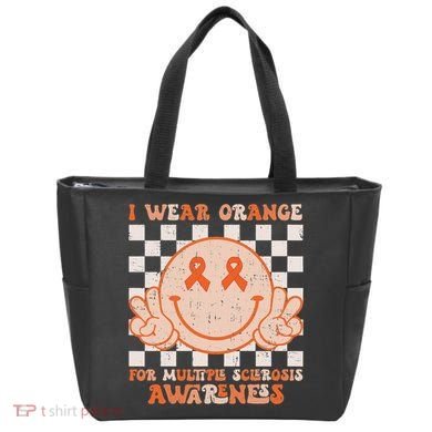 I Wear Orange For Multiple Sclerosis Awareness Ms Warrior Tote Bag