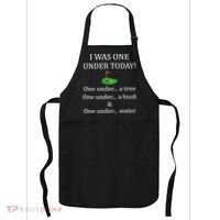 I Was One Under Today, Funny Golf Golfer Lovers Game Tee TShirt Apron thumb 0