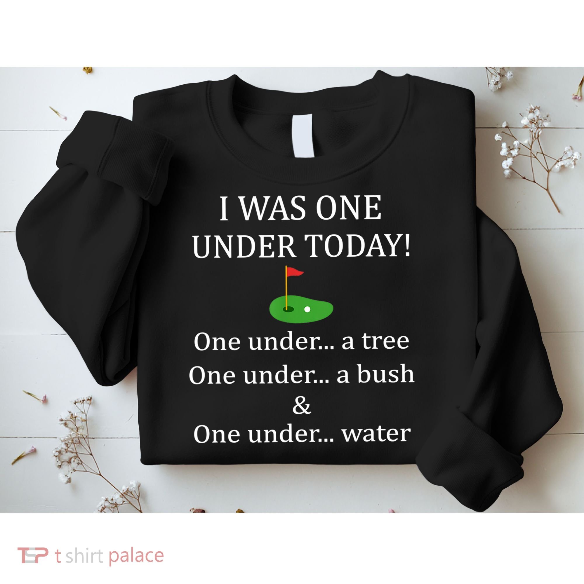 I Was One Under Today, Funny Golf Golfer Lovers Game Tee TShirt Sweatshirt