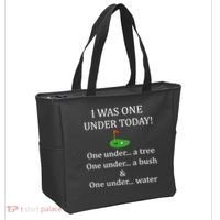 I Was One Under Today, Funny Golf Golfer Lovers Game Tee TShirt Tote Bag thumb 2