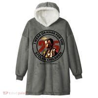 I Wear Orange For Stolen Children Every Child Matters Hooded Wearable Blanket thumb 0